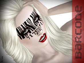 Sims 3 — Barcode by LuxySims3 — Costume makeup (male and female) 1 channel