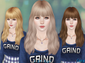 Sims 3 — Taylr Hairstyle - Set by Cazy — Hairstyle for female, child through elder All LODs included