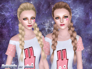Sims 3 — Skysims-Hair-182 by Skysims — Female hairstyle for toddlers, children, teen (young) adults and elders.