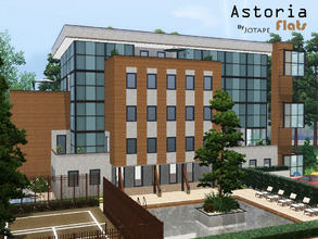 Sims 3 — Astoria Flats by -Jotape- — Astoria Flats is a luxury block of flats(or condominium) with some modern and big