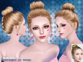 Sims 3 — Skysims-Hair-184 by Skysims — Female hairstyle for toddlers, children, teen (young) adults and elders.