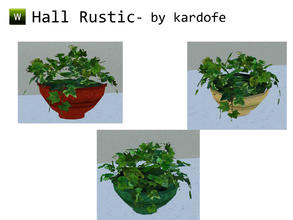 Sims 3 — kar_Rustic hall_Plant ivy by kardofe — Plant ivy by kardofe
