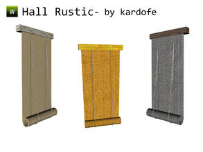 Sims 3 — kar_Rustic hall_Curtain by kardofe — Curtain by kardofe