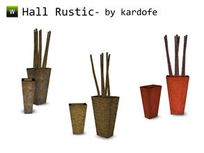 Sims 3 — kar_Rustic hall_vase by kardofe — Vase by kardofe