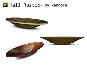 Sims 3 — kar_Rustic hall_bowl by kardofe — Bowl by kardofe