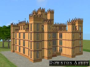 Sims 2 — Downton Abbey by millyana — Gracious living for your Sims in my version of this famous house. The lot includes