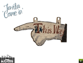 Sims 3 — Tavita Wallart 'This Way' by BuffSumm — Part of the *Tavita-Sets* ***TSRAA***