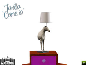 Sims 3 — Tavita Tablelamp 'Horse' by BuffSumm — Part of the *Tavita-Sets* ***TSRAA***