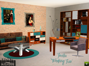 Sims 3 — Tavita 'Working Fun' by BuffSumm — This is the perfect set for individualist. It is inspired by the colours of