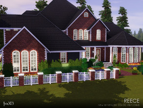 Sims 3 — The Reece by trin3032 — A gorgeously landscaped lot, great for family pictures! The Reece is a New American
