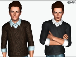 Sims 3 — Oranos Set by OranosTR — 2 male sweaters. 2 Recorable Part. Custom mesh by me. [Ea Edit]