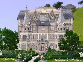 Sims 3 — Valnetines Palace by cm_11778 — Born of fairy tales and romance this Palace is perfect for your love struck