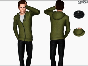Sims 3 — Oranos Set 2 by OranosTR — Abel Sweat Hoodie Shirt : 3 Recorable Part. EA Mesh. Stan Jeans : 1 Recorable Part.