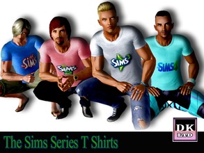 Sims 3 — The Sims Series T Shirts  by DK_LTD — Short-sleeved sims series t shirt for the guys. I decided to create these