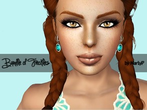Sims 3 — Bundle of Freckles by MartyP — ~launcher thumbnails. ~Available For male and Woman, from teen to elder sims. ~