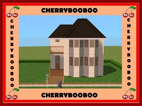 Sims 2 — Cheryl - 2014 by Cherrybooboo — Ideal home for a single sim or a couple. Has an open plan living and kitchen