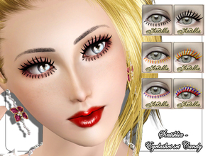 Sims 3 — Sintiklia - Eyelashes Candy by SintikliaSims — 3d false eyelashes for your sims Upper are in Category