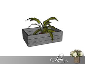 Sims 3 — Practical Storage Planter by Lulu265 — Part of the Practical Storage Set Fully CAStable Made by Lulu265 for TSR.