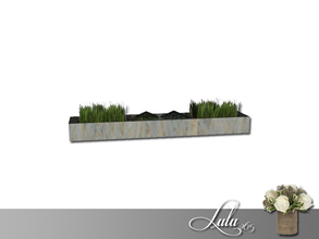 Sims 3 — Practical Storage Small Shelf Plant by Lulu265 — Part of the Practical Storage Set Fully CAStable Made by