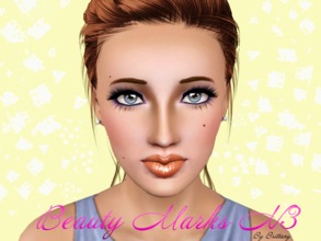 Sims 3 — Beauty Marks N3 by Brittany06082 — -Three beauty marks for your sims face -Teen-Elder -Male and Female