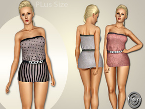 Sims 3 — Hot Summers Swimsuit by pizazz — This swimsuit is great for the plus size woman that's not afraid to show it off