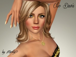 Sims 3 — Clio Davis by MartyP — Clio Davis is best friend with Sunny Moon, they decided to move in together in