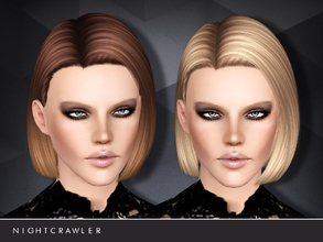 Sims 3 — Nightcrawler Female Hair17 by Nightcrawler_Sims — Hair inspired by Kat Graham Child to Elder All LODs Smooth