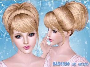 Sims 3 — Skysims-Hair-193 by Skysims — Female hairstyle for toddlers, children, teen (young) adults and elders.
