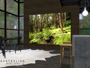 Sims 3 — Australian Bush Wall V by peskimus — A large picture to add a touch of Australia to your Sims home!