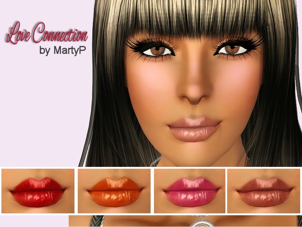 Sims 3 — Love Connection by MartyP — ~3 recolourable chanels. ~CAS and launcher thumbnail ~For woman young adult and
