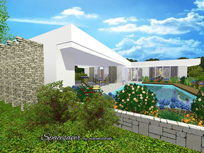 Sims 3 — Spacesaver by matomibotaki — Bungalow-type house, with lot of space for a family without loosing comfort.