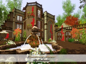Sims 3 — Guinevere Manor by Pralinesims — EP's required: World Adventures Ambitions Late Night Generations Pets Showtime