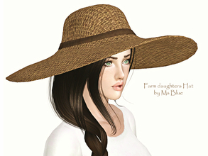 Sims 3 — Farm Daughters Hat by Ms_Blue — A hat fitting for any fun loving country girl. Whether it be a fun date in the
