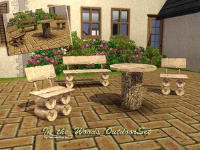 Sims 3 — MB-In-the-Woods-OutdoorSet by matomibotaki — MB-In-the-Woods-OutdoorSet, little set for your farm and garden,