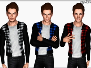 Sims 3 — Ariso Jacket by OranosTR — New Jacket 3 Recorable Part.