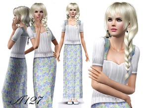 Sims 3 —  Country Outfit by altea127 —  sweet outdoors dresses for country life for your female sim