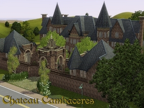 Sims 3 — Chateau Cambaceres by orlov — The last of the great Cambaceres family has passed away, leaving this imposing 22