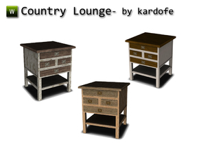 Sims 3 — kar_country_Table end by kardofe — Table end by kardofe