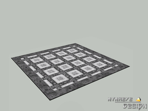 Sims 3 — Carpet by NynaeveDesign — This is a 3x3 tiles mesh. Located in Decor - Rugs Price: 250 Re-colorable: 2 channels