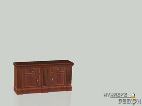 Sims 3 — Sideboard by NynaeveDesign — Part of * Country Life * set. by NynaeveDesign http://www.thesimsresource.com