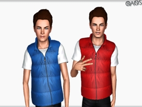 Sims 3 — Oranos Set 5 by OranosTR — New Set. Todd Puffy Vest Top : 3 Recorable Part. Custom mesh by me. Todd Puffy Vest