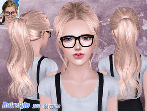 Sims 3 — Skysims-Hair-201 by Skysims — Female hairstyle for toddlers, children, teen (young) adults and elders.