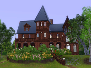 Sims 3 — Wyndcliffe Mansion by cm_11778 — Wyndcliffe is inspired by a real life mansion that has been left to ruin in the