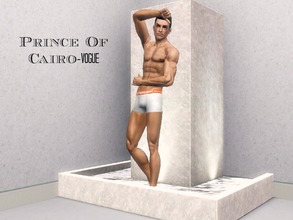 Sims 3 — Raja by tazmagondia2 — An Egyptian Model from Cairo. He comes from a family of wealth and fame across Egypt and
