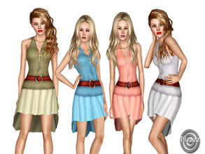 Sims 3 — Anytime Dress-TEEN to ADULT by pizazz — A dress that can be worn for work or even putting on sandals and walking