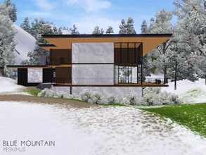 Sims 3 — Blue Mountain by peskimus — This house is located in the heart of the Blue Mountains, Australia. Due to recent