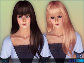 Sims 3 — Anto - Wings (Hair) by Anto — Female hair from child to elder