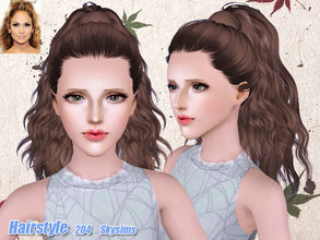 Sims 3 — Skysims-Hair-204 by Skysims — Female hairstyle for toddlers, children, teen (young) adults.