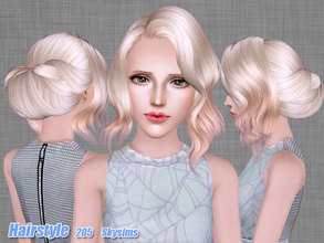 Sims 3 — Skysims-Hair-205 by Skysims — Female hairstyle for toddlers, children, teen (young) adults and elders.
