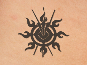 Sims 3 — Dark Hunter Tattoo Aqueron by Lulu265 — CAStable Made for a Request by H4rrisH4wk on TSR Forums